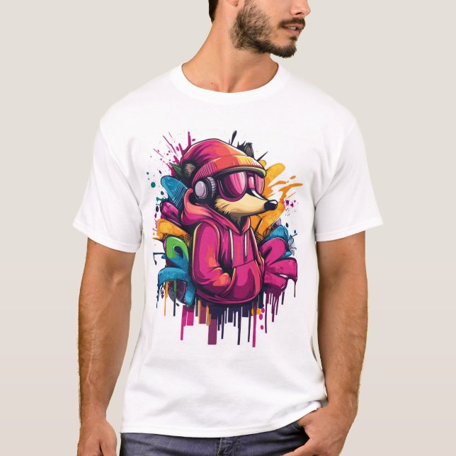 T-shirt Tee-shirt graphique Smart mouse (Devant)