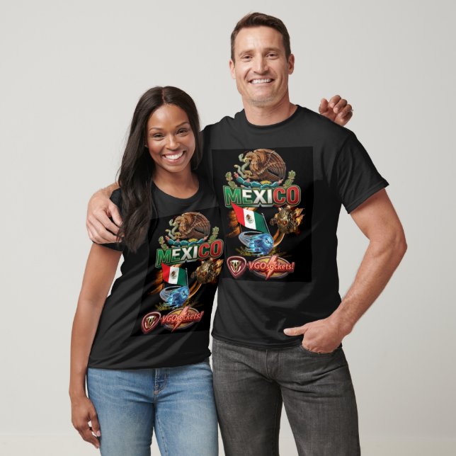 T-shirt Tee-shirt graphique unisexe A1-Mexique (Unisexe)