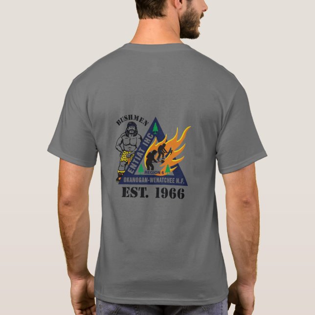 T-shirt Tee-shirt grise du 60e rassemblement (Dos)