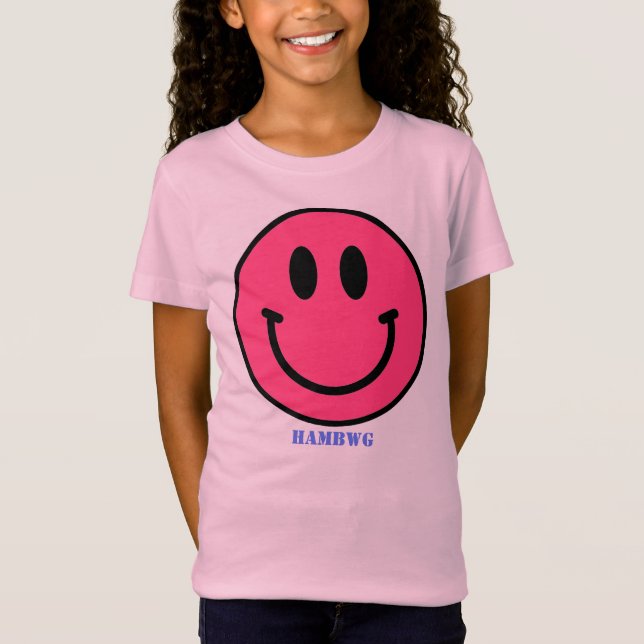 T-Shirt Tee - shirt HAMbWG pour le visage de la fille sour (Devant)