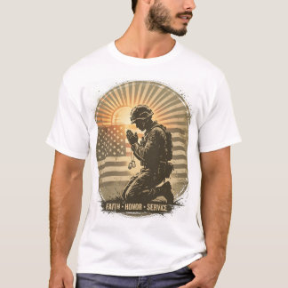 T-shirt Tee-shirt Hommage Militaire - Art de Rue des Solda