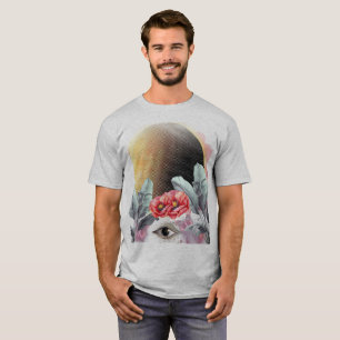 T-shirt Tee-shirt homme de design créatif "L'éclipse solai
