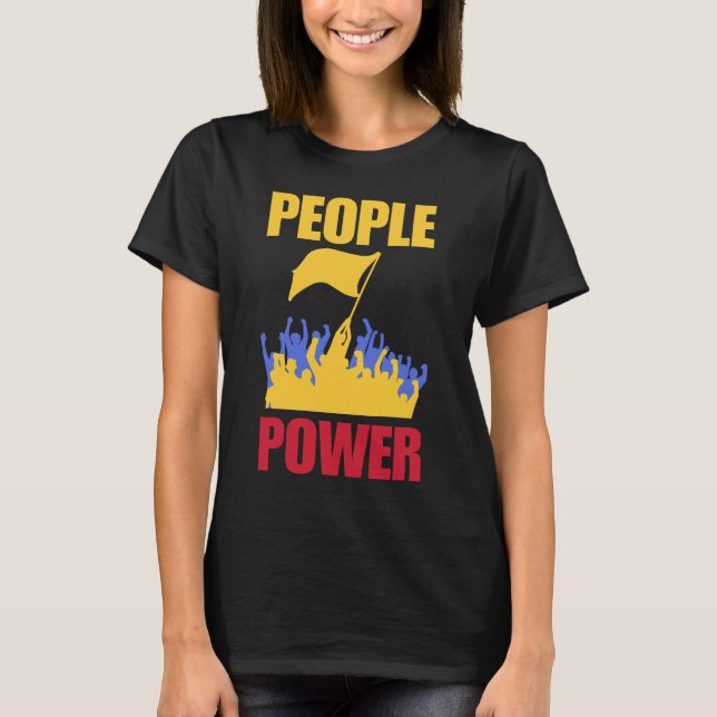 T-shirt Tee-shirt Impeachment de Marcos Pouvoir du Peuple  (Devant)