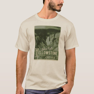 T-shirt Tee - shirt inférieur d'automnes de parc national