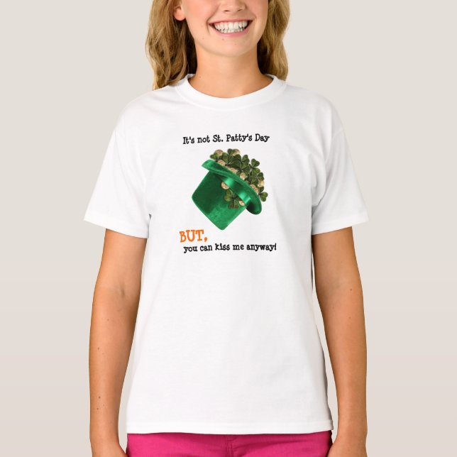 T-shirt tee - shirt jour de la St Patrick (Devant)