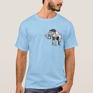 T-shirt Tee-shirt Jumbo Nonchalant (Bleu Ciel)