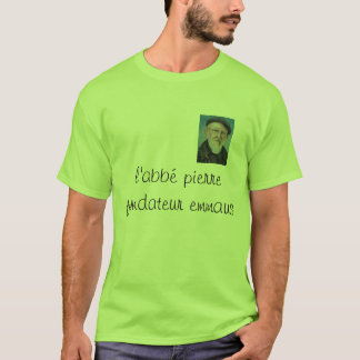 T-shirt tee shirt l'abbé pierre