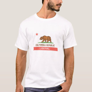 T-shirt Tee - shirt libéral de la République de Californie