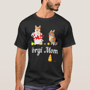 T-shirt Tee-shirt Maman Corgi  Thé Party du Chapelier Fou 