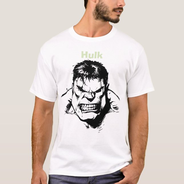 T-shirt Tee-shirt Mighty Green Hero (Devant)