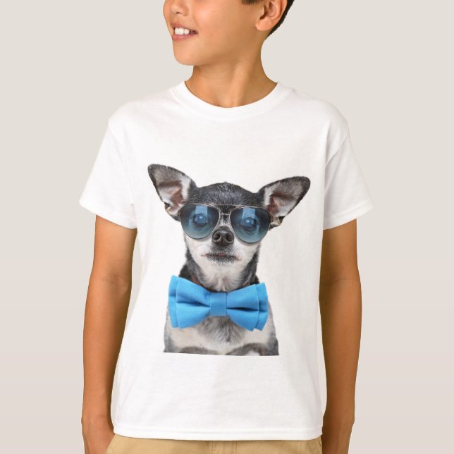 T-shirt Tee - shirt mignon de chiwawa (Devant)