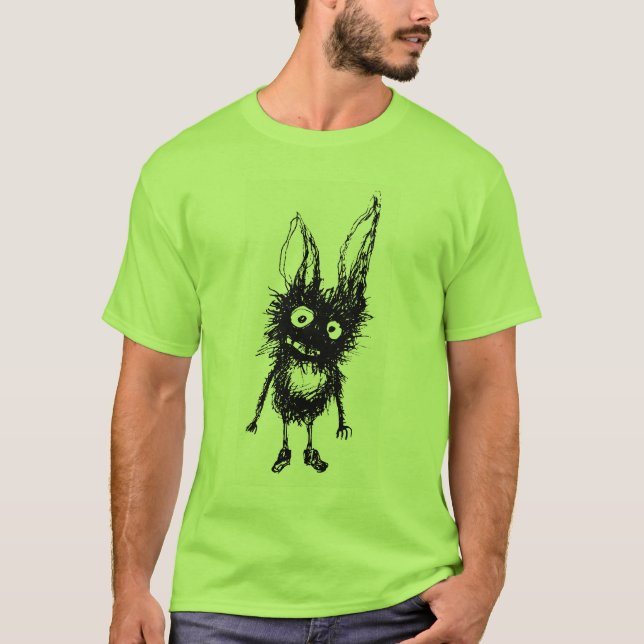 T-shirt Tee - shirt mignon de lapin de lapin (Devant)