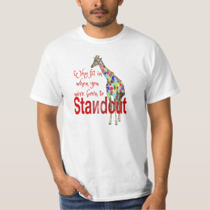T-shirt Tee - shirt mignon hors concours de giraffee