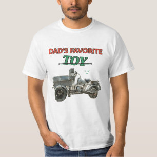 T-shirt Tee-shirt moto jouet préféré de papa