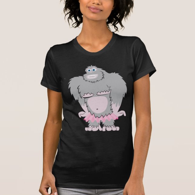 T-shirt tee - shirt mou de gorrilla (Devant)