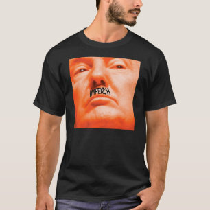 T-shirt Tee - shirt noir d'atout de protestation