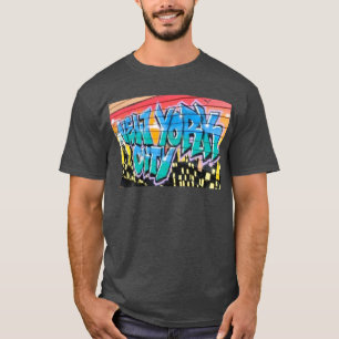 T-shirt tee - shirt ny de hanche de New York City de