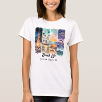 Tee-shirt personnalisable Beach Life