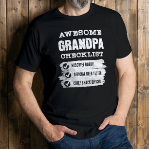 T-shirt Tee-Shirt personnalisable et génial Grand-Père