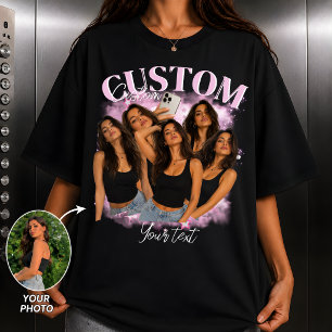 T-shirt Tee-shirt personnalisé Bootleg Rap visage petite a