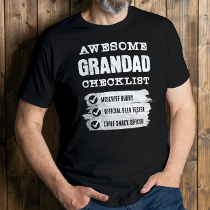 T-shirt Tee-shirt personnalisé et génial Grand-père drôle