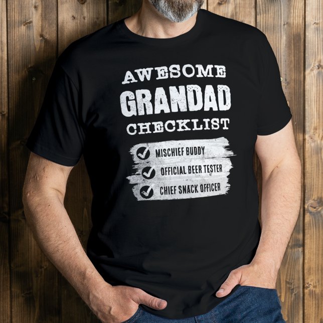T-shirt Tee-shirt personnalisé et génial Grand-père drôle (Créateur téléchargé)