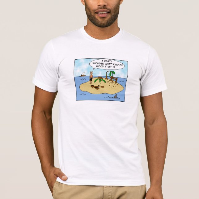 T-shirt Tee - shirt personnalisé par bande dessinée drôle (Devant)