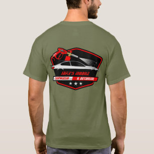 T-shirt Tee-shirt personnalisé pour entreprise de lavage d