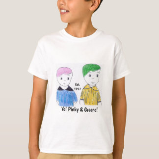 T-shirt Tee-shirt Pinky & Greeno