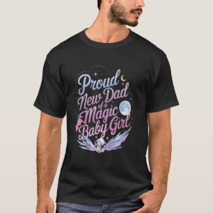 T-shirt Tee-shirt pour bébé fille Magie de nouveau papa fi