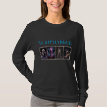 Tee-shirt pour femmes à manches longues avec une m