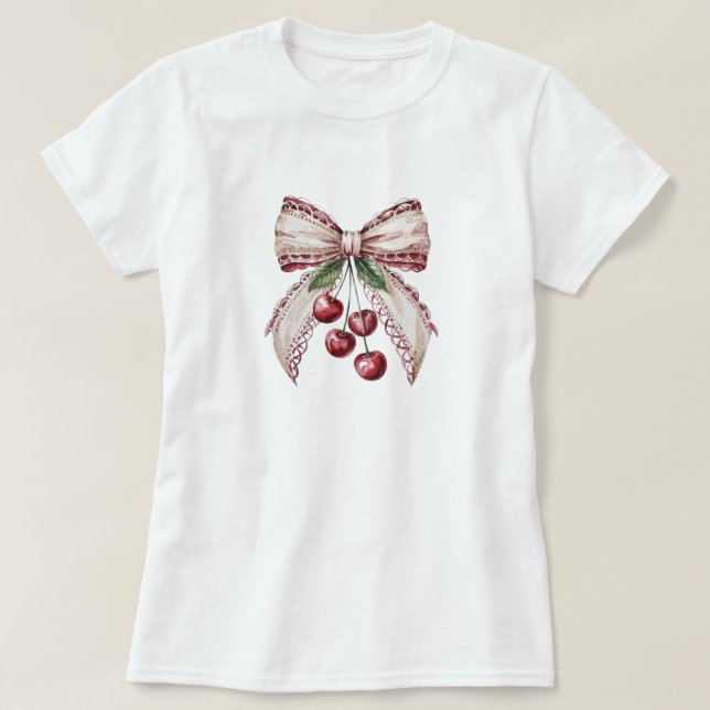 T-shirt Tee-shirt pour fille élégante (Design devant)