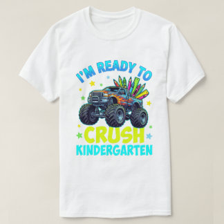 T-shirt Tee-shirt pour garçons pour le 1er jour de materne