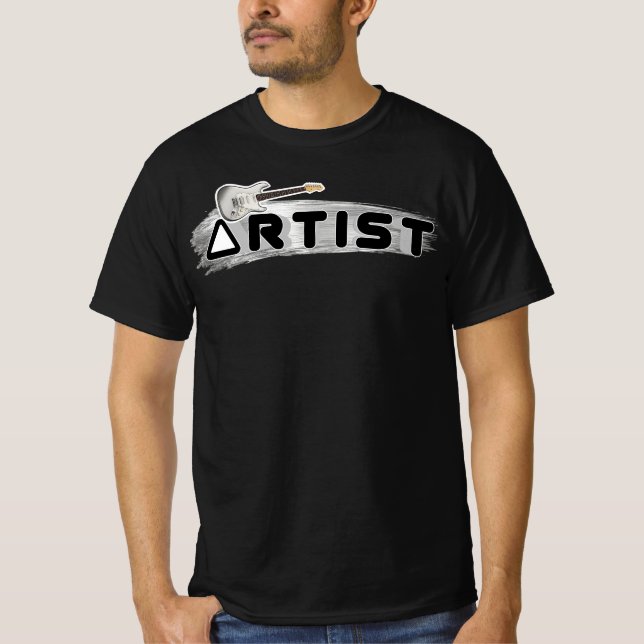 T-shirt Tee-shirt pour guitariste | Chemise de style créat (Devant)