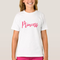 Tee-shirt Princess tendance Design rose