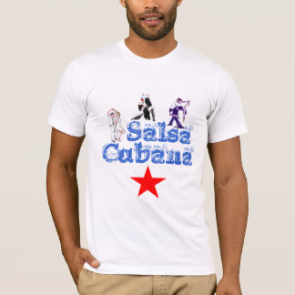 T-shirt Tee-shirt salsa Cubana