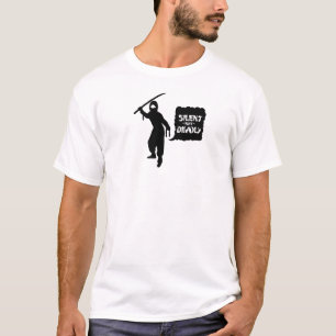 T-shirt Tee - shirt silencieux mais mortel de Ninja de pet