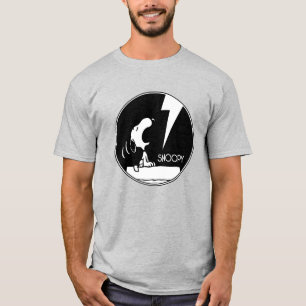 T-shirt Tee - shirt Snoopy Howling