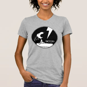 T-shirt Tee - shirt Snoopy Howling