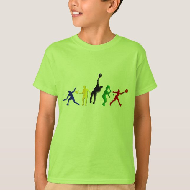 T-shirt Tee - shirt sportif et tennis de joueurs de tennis (Devant)