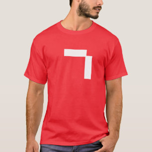 T-shirt tee - shirt suisse de drapeau - proportions mises