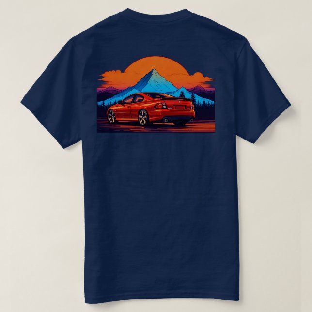 T-shirt Tee-shirt Sunset Summit GTO (Design dos)