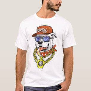T-shirt Tee-shirt ultra-coton unisexe graphique Cool Dog -