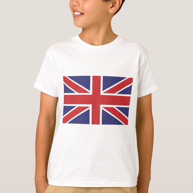 T-shirt Tee - shirt Union Jack pour enfants (Devant)