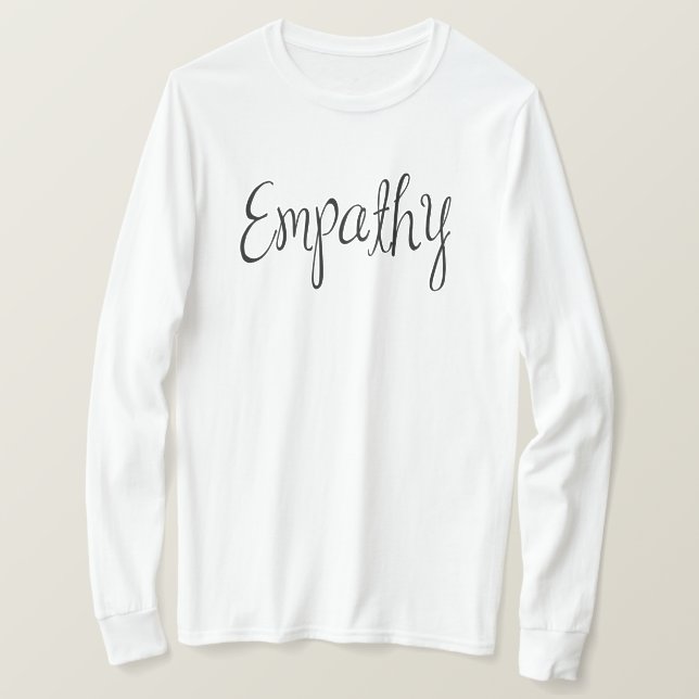 T-shirt Tee-shirt Unisexe Empathie (Design devant)