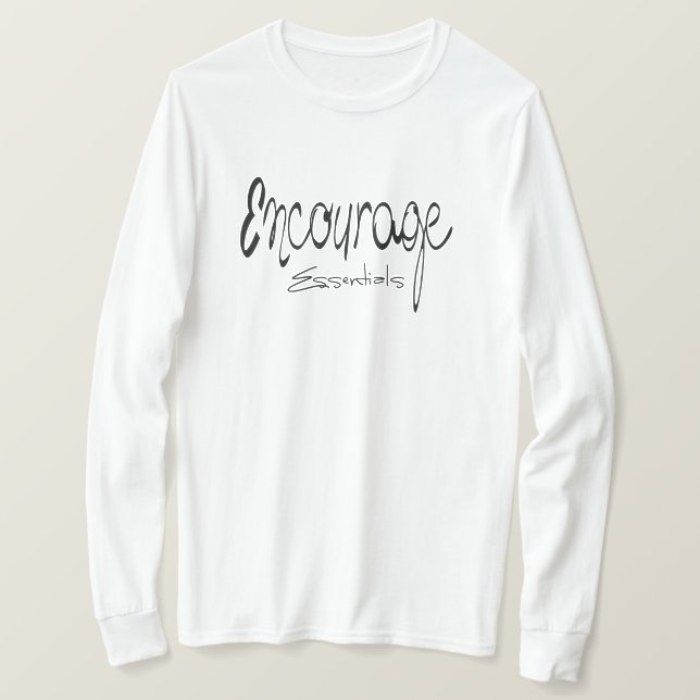 T-shirt Tee-shirt Unisexe Encourage Essentials (Design devant)