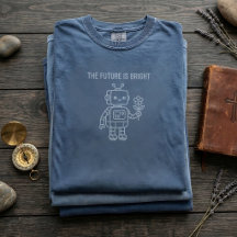 Tee-shirt Unisexe Robot Citation Tech Future