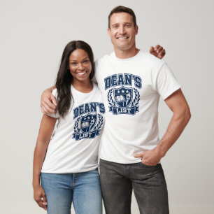 T-shirt Tee-shirt universitaire de la liste du doyen - Réu