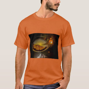 T-shirt Tee-shirt vibrant à motif de cocktail