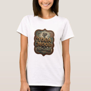T-shirt Tee-shirt vibrant or YOGA MOOD